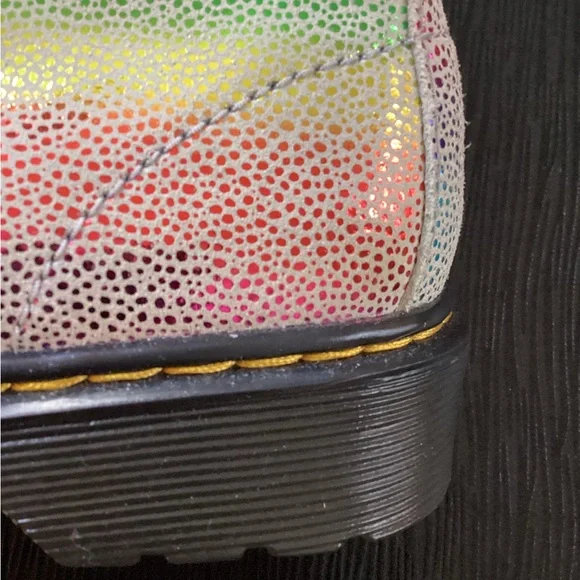 Dr. Martens Black and White Lace-Up Boots - Picture 8 of 15